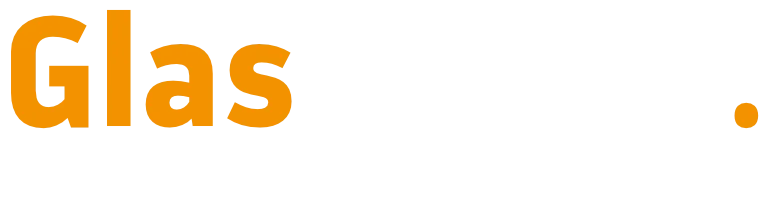 Glasgemak Logo wit