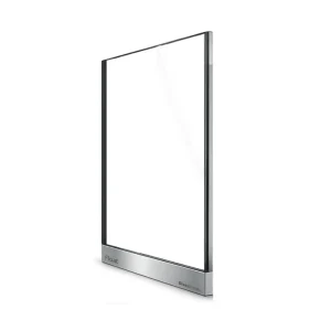 Floatglas enkel glas in doorsnede