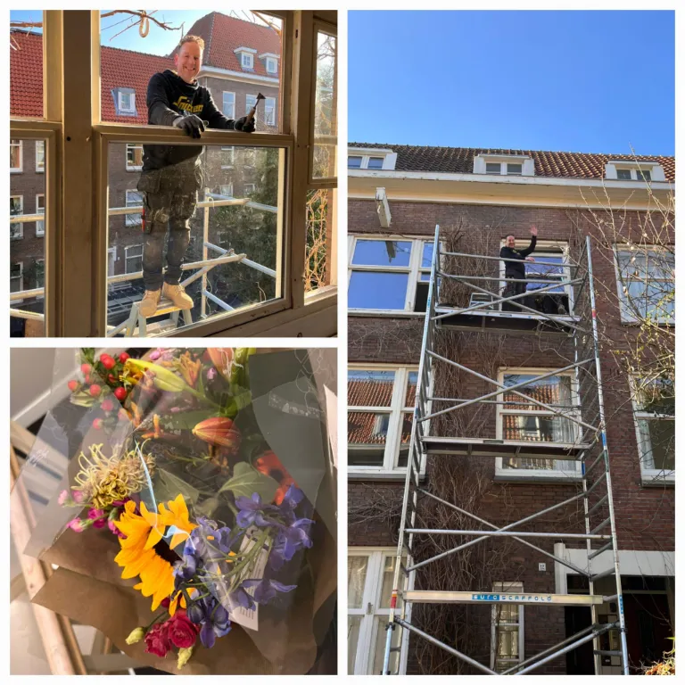 Glasgemak project Amsterdan